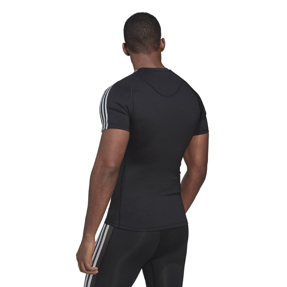 Techfit 3-Stripes Training T-shirt