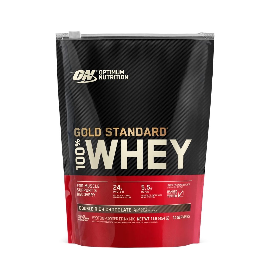 100% Whey Gold (454 GM) -Double Rich Chocolate