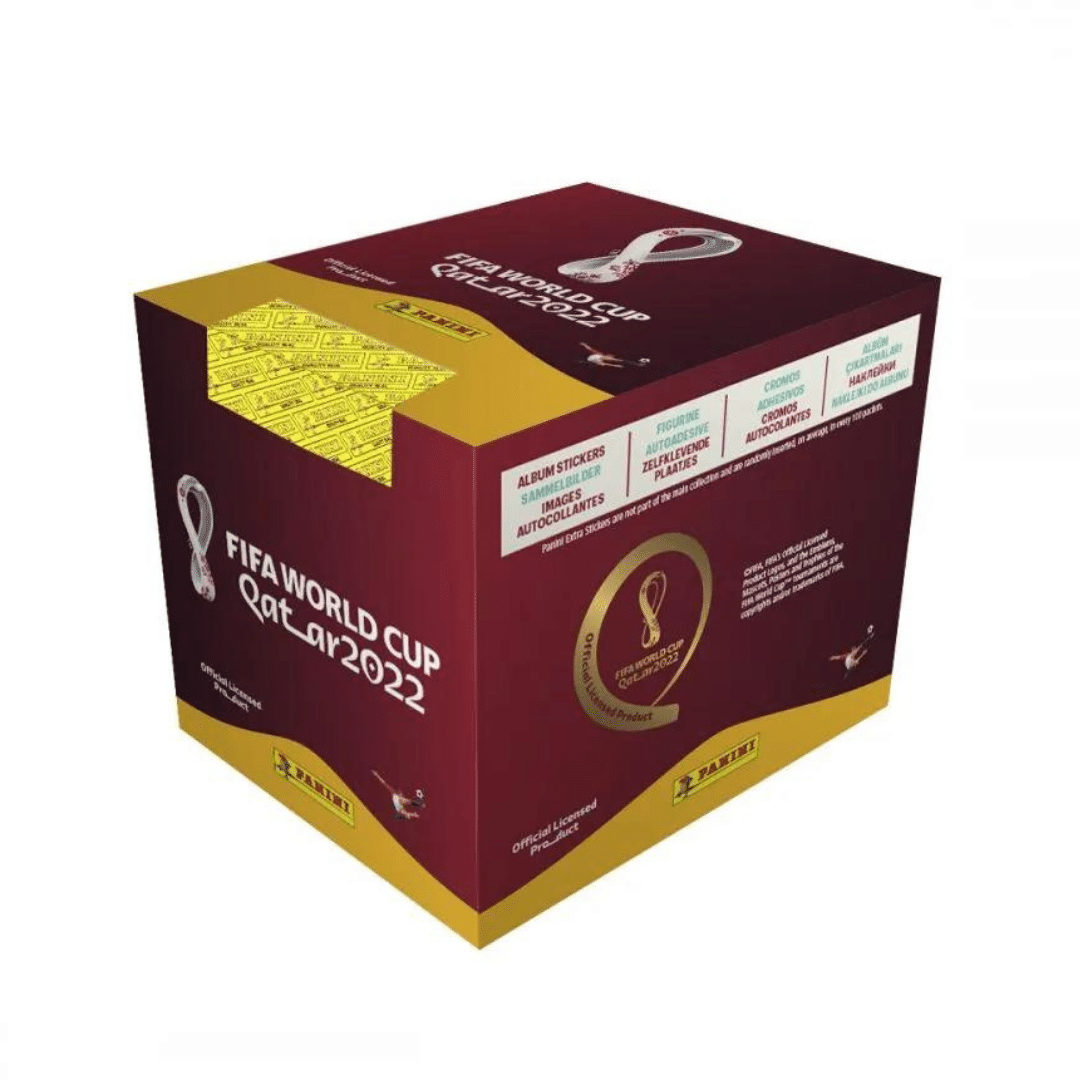 FIFA World Cup Qatar 2022™ Box 50 Sticker packs.