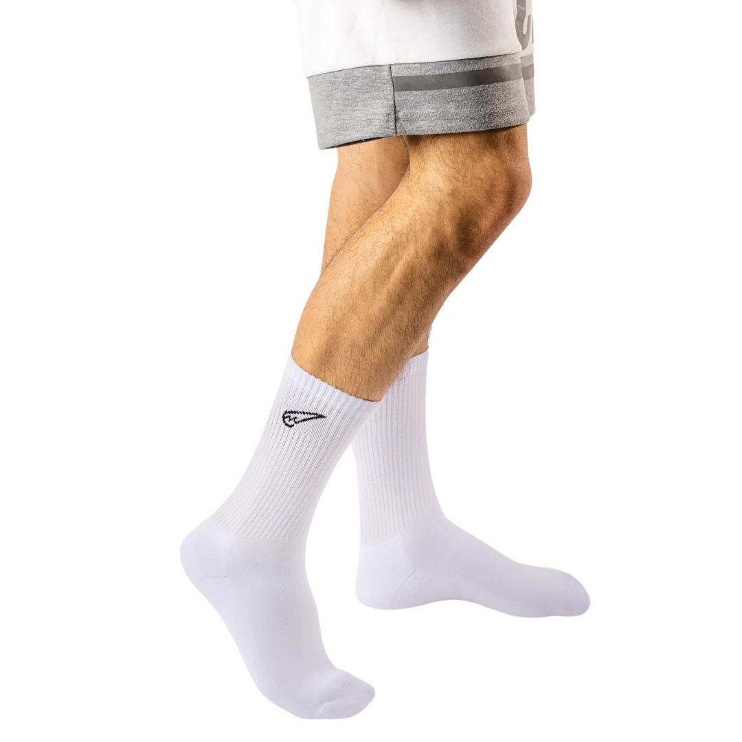 Mid Cut Crew Socks 2 Pack