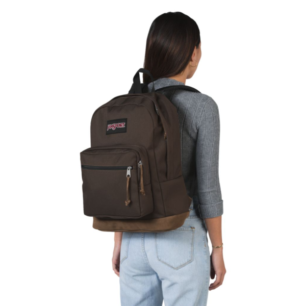 Carrying Laptop Right Coffee Beans Backpack