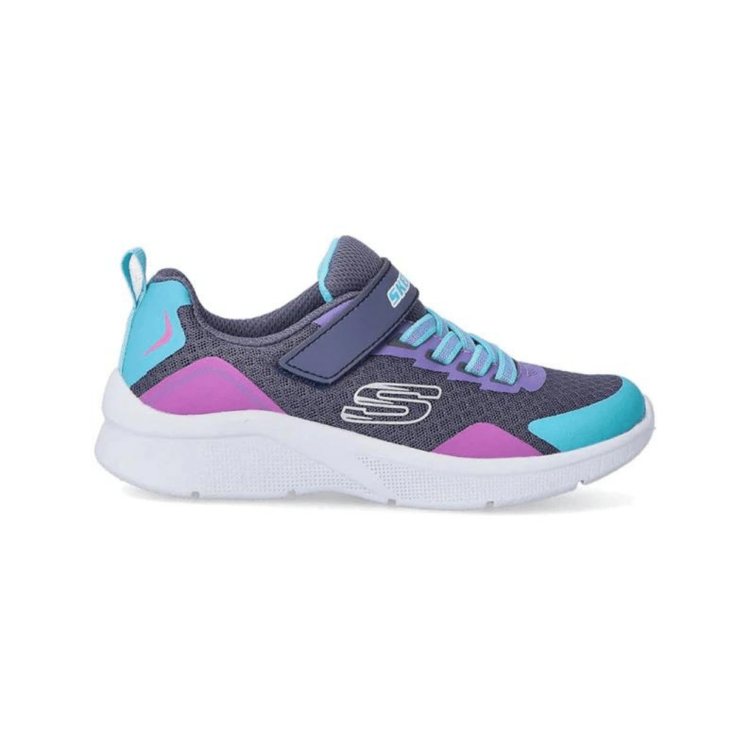 Skechers Girls Training Shoes Slip-On Sneakers Microspec