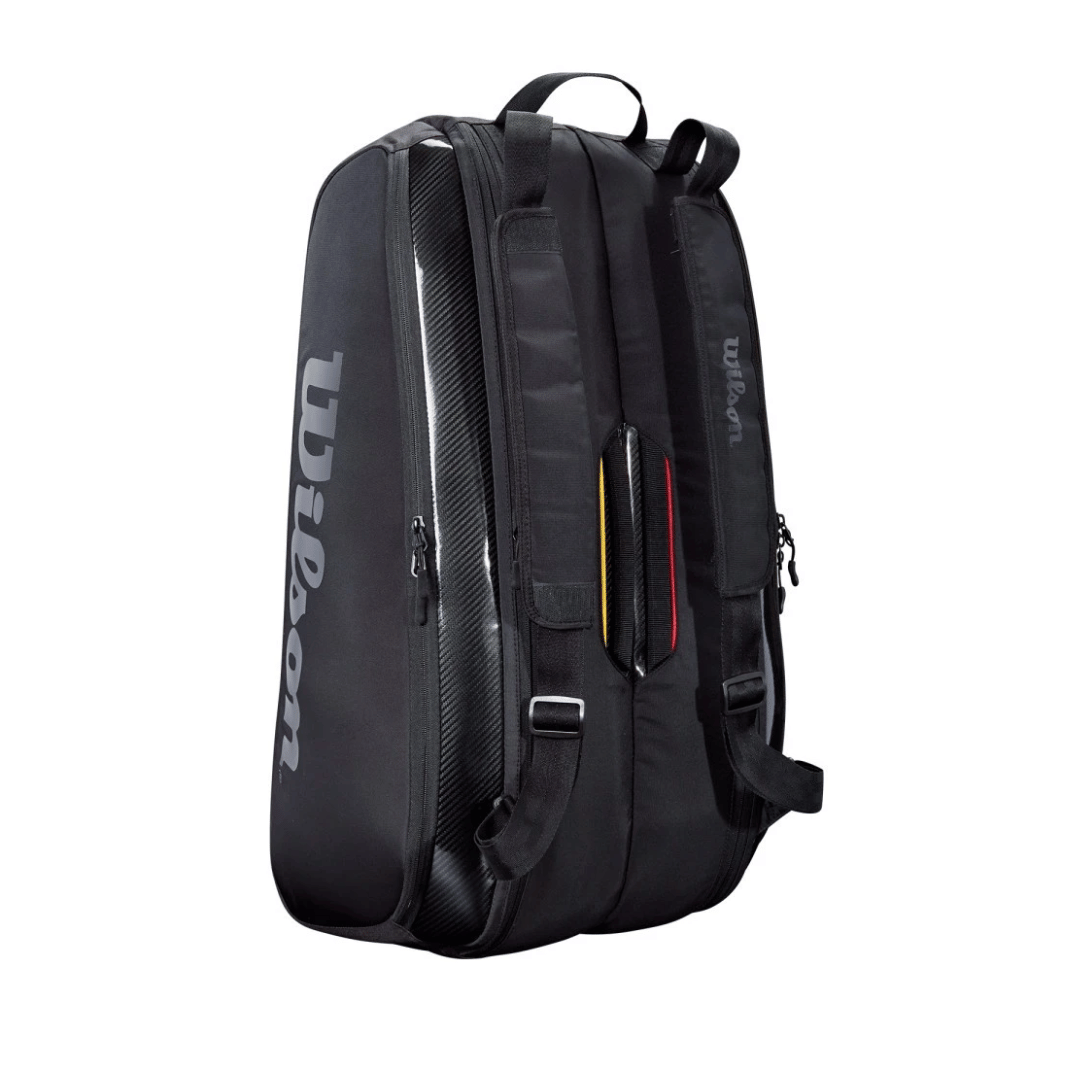 حقيبة تنس سوبر تور 9PK Pro Stuff - أسود