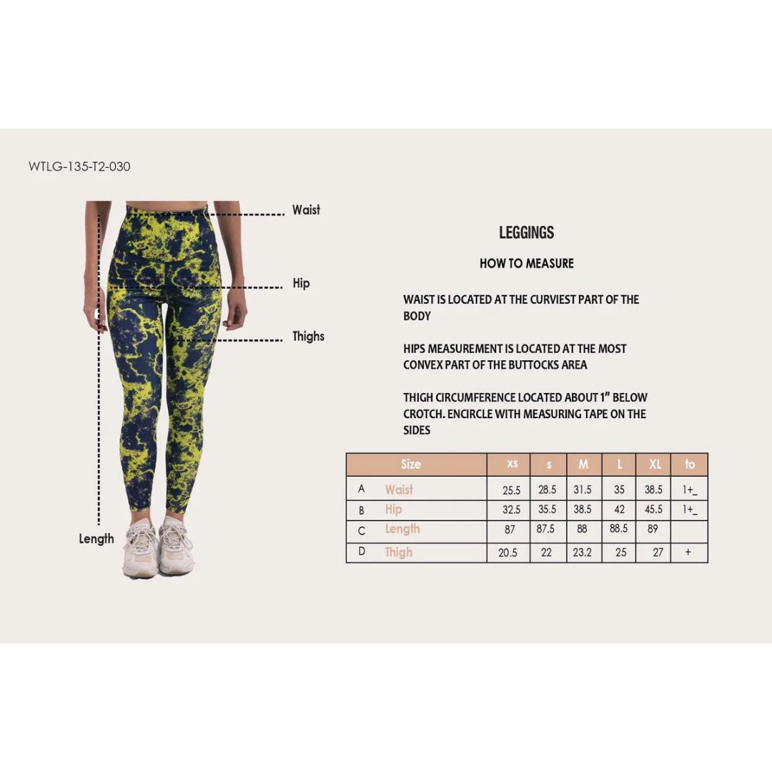 Lava Print Leggings