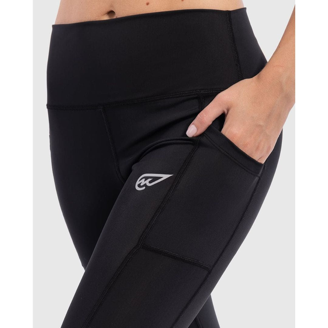 Solid Mid Rise Leggings