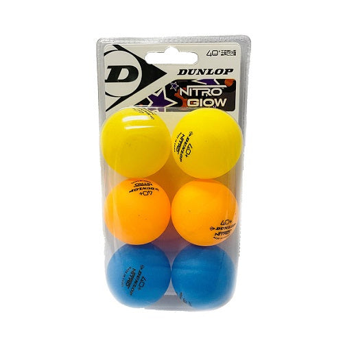 40+Nitro Glow 6 Bbl Table Tennis Ball
